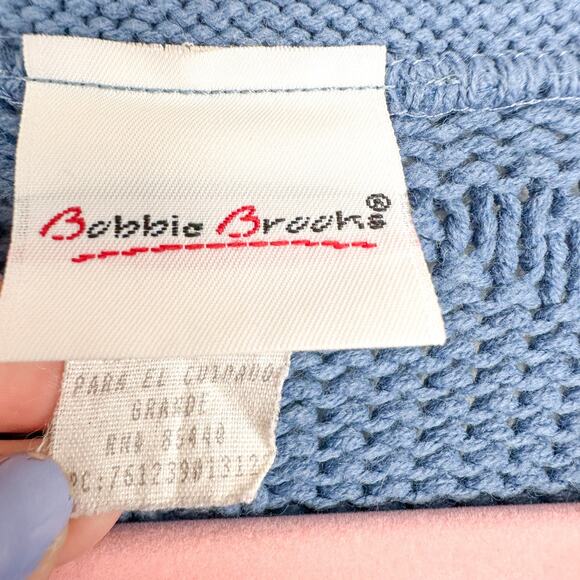 Bobbie Brooks Vintage Floral Sweater Cottagecore - Picture 3 of 5